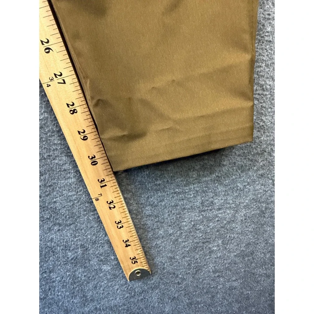 Lululemon ABC Bonded‎ Twill Pant Slim Mens 35x31 Khaki Technical Chino LM5AN2S